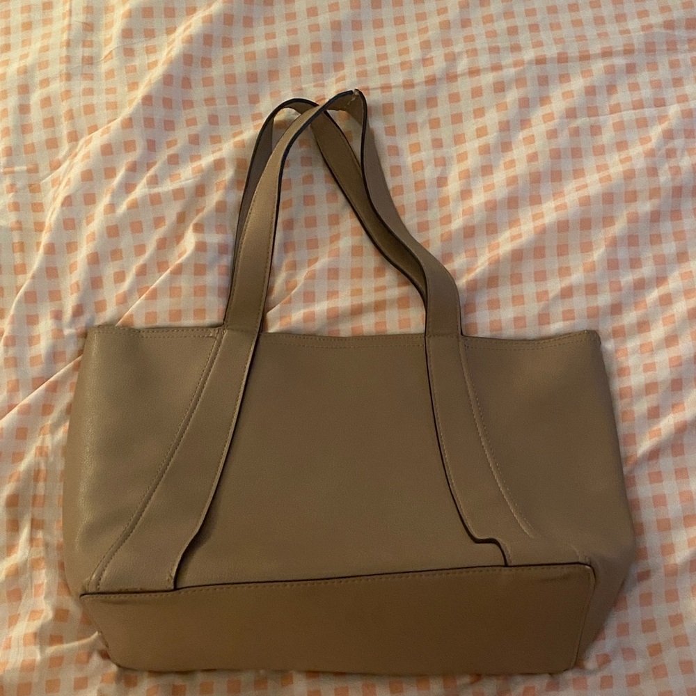 Zara Classic Beige Tote Bag